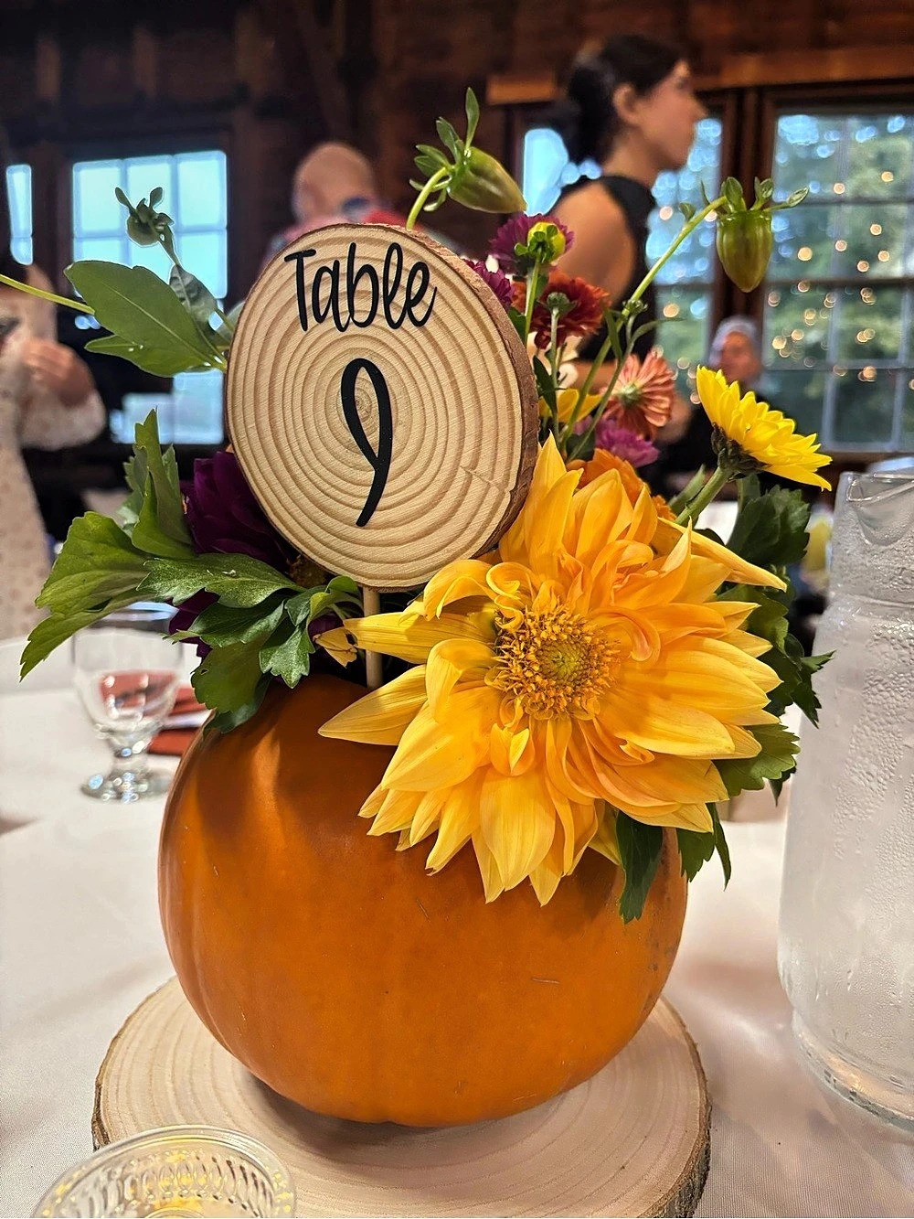 Wooden Table Number/Photo Props Set